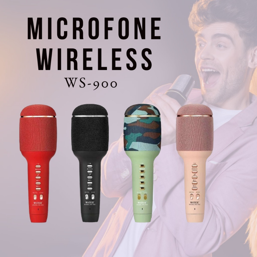 Microfone Wireless WS-90