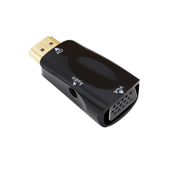 Adaptador HDMI para VGA com Áudio