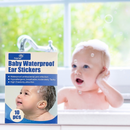 Adesivos de Ouvido à Prova de Água para Criança - Pack 10