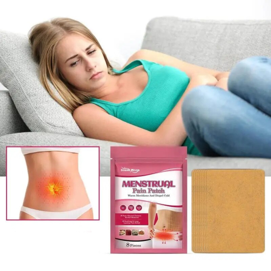 Adesivos para Dores Menstruais - Pack 8