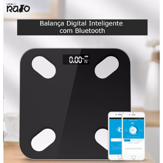 Balança Digital Inteligente com Bluetooth