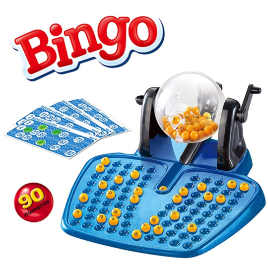 Jogo do Bingo com Bolas e 48 Cartões