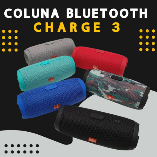 Coluna Bluetooth Charge 3