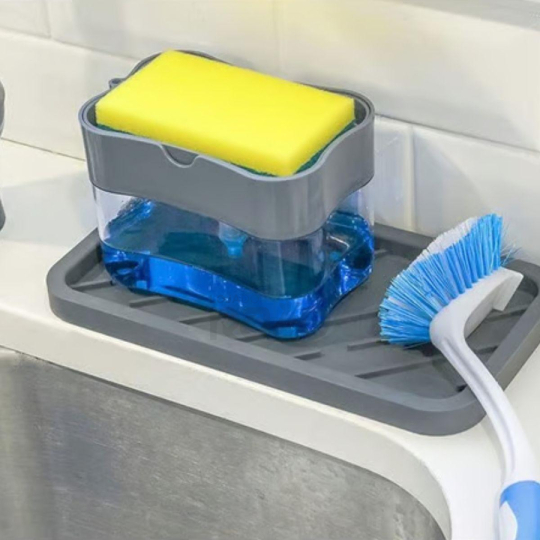 Dispensador de Detergente com Esponja