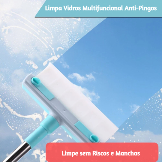 Limpa Vidros Multifuncional Anti-Pingos