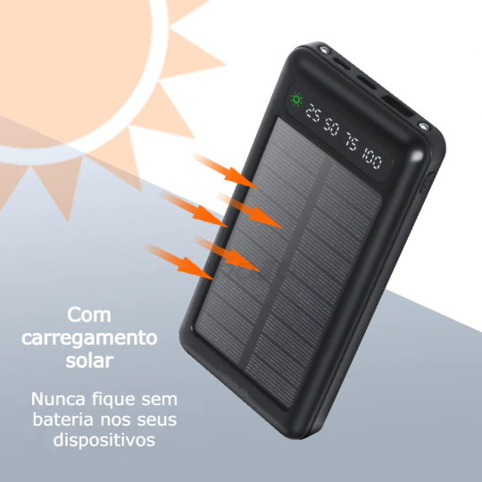 Powerbank Solar 12000mAh