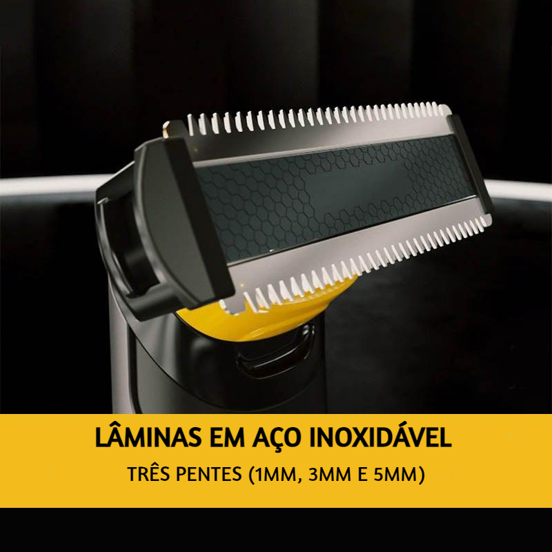 Máquina de Barbear Micro Trimmer Recarregável
