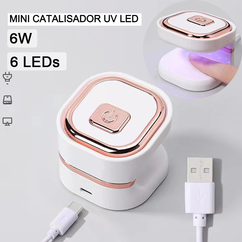 Mini Catalisador UV LED 6W Portátil 